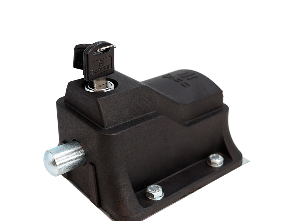Trava eletromagnética Eco Lock IPEC para portão automático